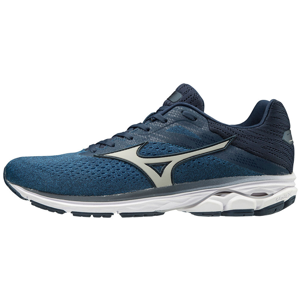 Mizuno Men's WAVE RIDER 23 Running Shoes Blue (J1GC1903-WJG)